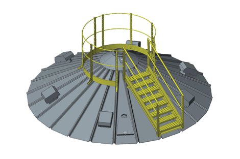 Teto dispõe de respiros