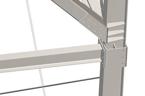 Estrutura aparafusável e extremamente rígida