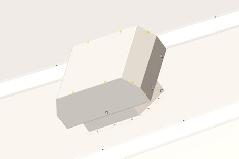 Respiros para exaustão dos gases de evaporação
