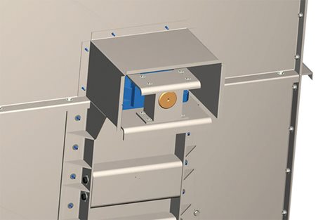 Sistema de contra recuo mecânico