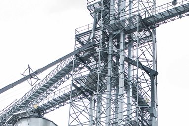 Pasarela elevada Thru-Truss de AGI