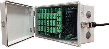 Monitoreo analógico de la temperatura de los granos de CMC