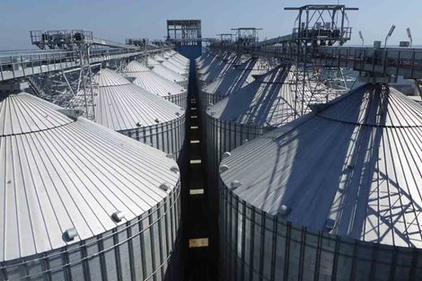 Silo comercial con fondo plano FRAME