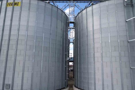 Silo comercial con fondo plano FRAME