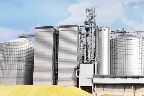 Silo comercial con fondo plano FRAME