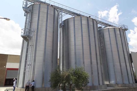Silo comercial con fondo plano FRAME