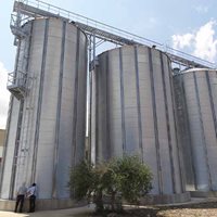 Silo comercial con fondo plano FRAME