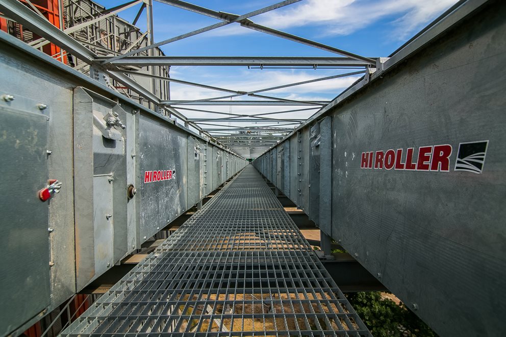 Hi Roller transportadores comerciais fechados de primeira linha, à prova de poeira e com recarga automática Image