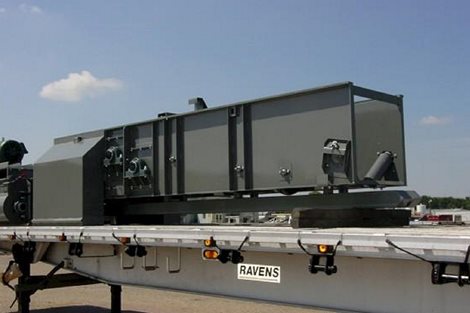 Accesorio de descarga intermedia móvil