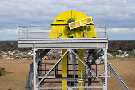 Elevador de cangilones Tramco