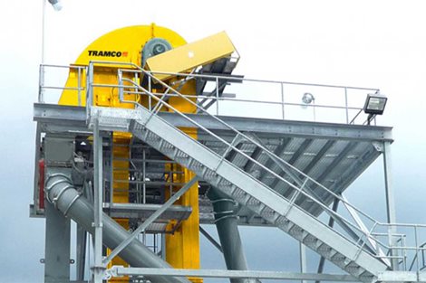 Elevador de cangilones Tramco