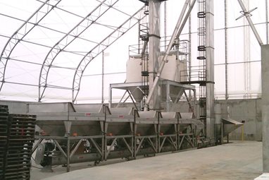 Sistema de mezcla de peso decreciente Yargus