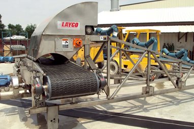 Transportadora con eslinga para distribución de carga Yargus